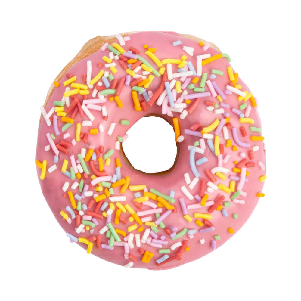 Strawberry Sprinkles Donuts