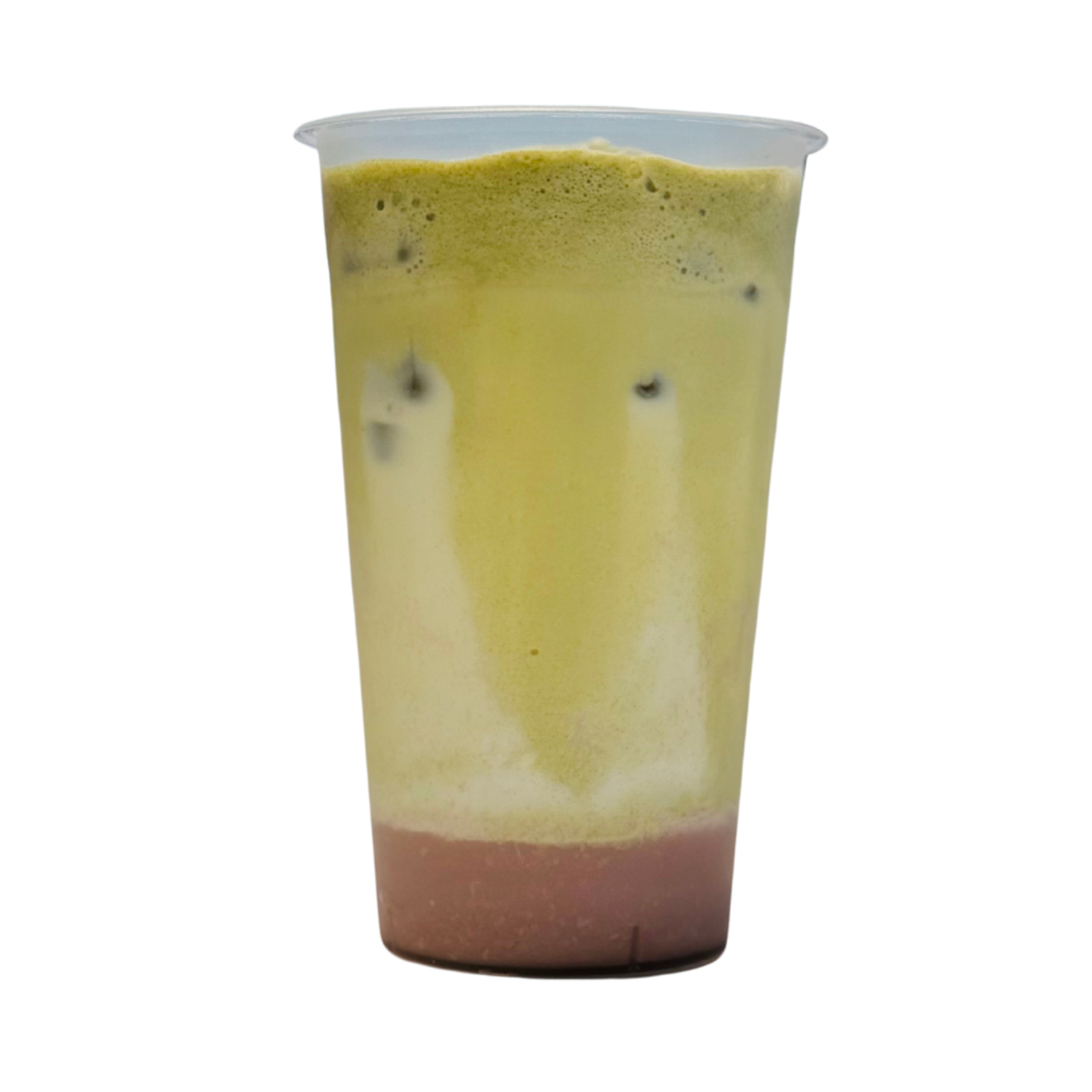 Grape Matcha Latte