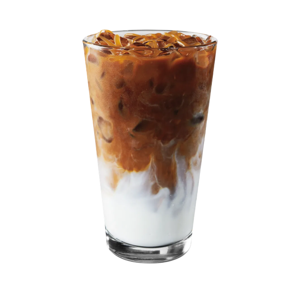 Iced Toffee Caramel Latte