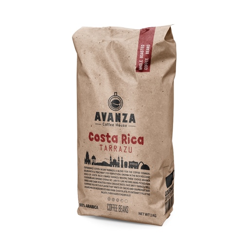 [6253403131008] AVANZA® Coffee Beans Costa Rica Tarrazu Blend 1KG